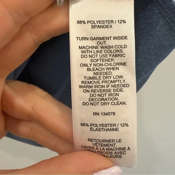 Vineyard Vines Kids Blue Basketball Long Sleeve Tee - Picture 4 of 5